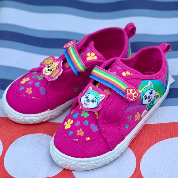 Pink Pastel Paw Women's Sneakers